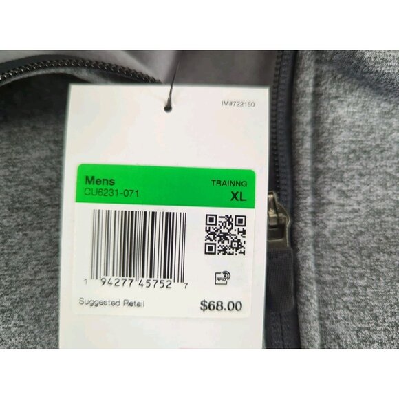 Nike Therma-Fit Full Zip Hoodie Dark Heather Gray Men's Size XL CU6231-071 NEW - Picture 6 of 6